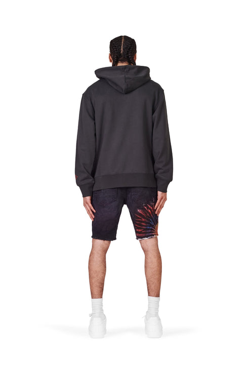 PURPLE BRAND P020 MULTICOLOUR TIE DIE BLACK Mens Apparel -